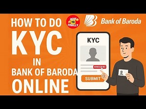 How to Do KYC in Bank of Baroda Online | Complete KYC Online in Bank of Baroda