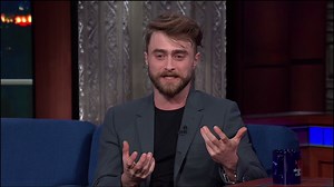 TONIGHT: Daniel Radcliffe grew up loving Western films, but he won't give us an accent. #LSSC | The Late Show with Stephen Colbert