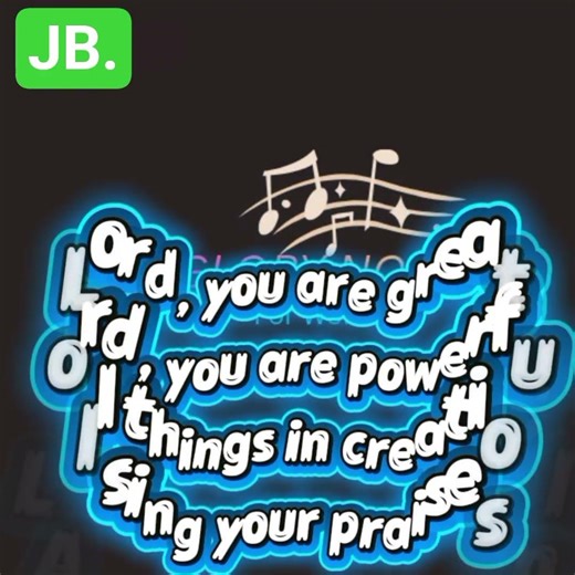 Powerful Worship Song#Lord, you are great... Lyrics & Concept: JB Music & Voice: AI