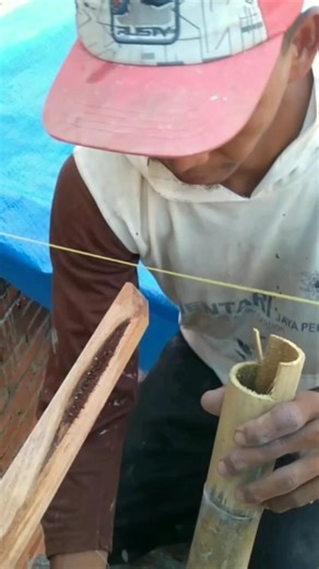 Bamboo Formwork Support – Cheap but Strong! 💪🌿