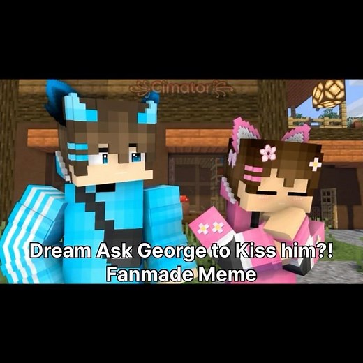 “Dream Ask George To Kiss Him?!“ Fanmade Meme - Mine-imator Minecraft Animation [Boy Love] #shorts