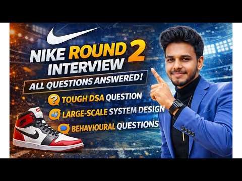 Nike interview round 2 | Senior Software Engineer | All questions asked