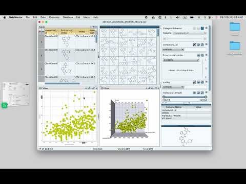 [TNCO] TRION & Data Warrior practical research: chemical design tutorial 1