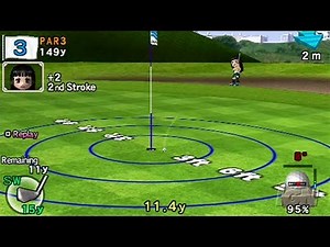 Hot Shots Golf: Open Tee 2 Sony PSP Gameplay - Double Par