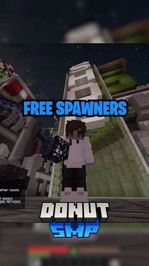 How I got FREE SKELETON SPAWNERS on DonutSMP