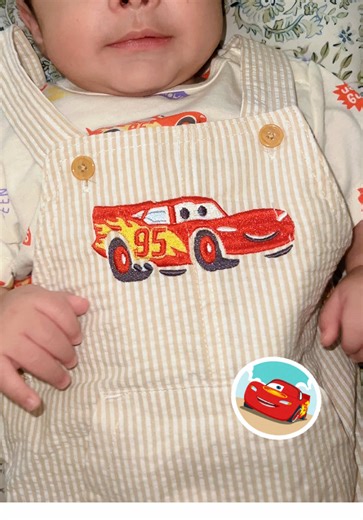 Stylish Baby Overalls Inspired by Disney Cars