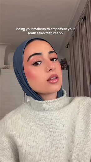 Enhancing South Asian Features with Makeup