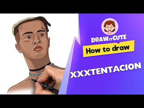 How to draw xxxtentacion tutorial with Draw it Cute