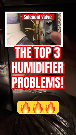 Top 3 Humidifier Problems #humidifier #hvac #how #diy #howto #youtubeshorts