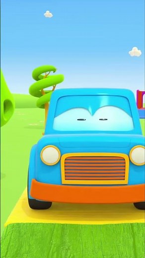 Макс съезжал с горки и получил ЗАНОЗУ! 🚙🛝 Мультики Умные Машинки для детей #мультик #машинки