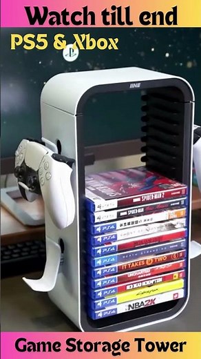 A Game Storage Rack for XBOX PS4 PS5 #shorts