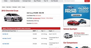 Most Researched New Cars of the Week: July 29 – August 4, 2012