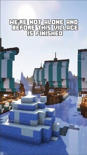 I Built a Viking Village in Minecraft ⚔️ #minecraft #vikings
