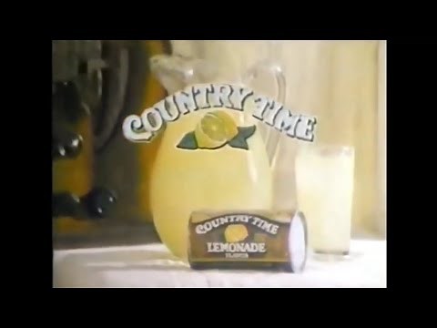 Country Time Lemonade Commercial (1979)