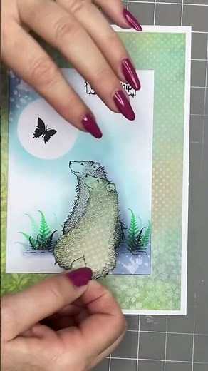 A unique way to use the dreamscape papers ✨