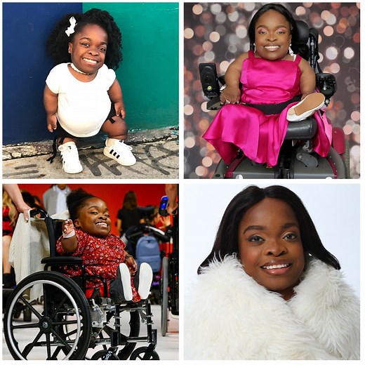 14K views · 516 reactions | Shortest model Wildine hasn't let her height get in the way of her ambition  | Guinness World Records | Facebook