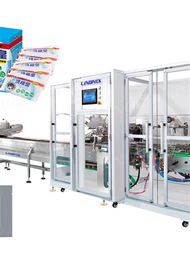 Automatic Plastic Bag Counting Cartoning Packing System #cartoningmachine #packagingmachine Get more in our Website: https://www.landpack.com/complete-packing-line/ ► Please Feel Free to Contact Me for Details: Jason: Tel/Whatsapp/Wechat: 86 17388602385 Email: sales@landpacking.com Application: This packing system supports automatic bag counting and cartoning in continuous production lines, built for operations that value rhythm and reliability. It combines accurate counting, steady conveying, a