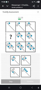 Find the missing pattern in the given sequence.... | Filo