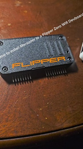 Tutorial on installing Marauder to an Official Flipper Zero Wi-Fi Devboard. #flipperzero #flipperzerogang💯 #flipperzerotutorials #flipperzerotutorials