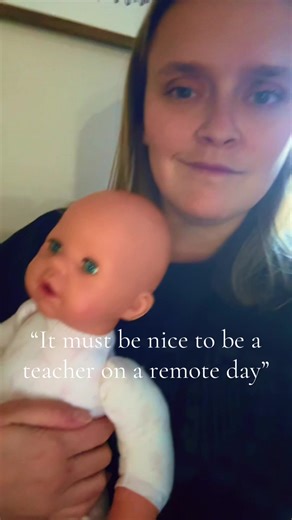 This is real life of a teacher on a remote day & mom of a 2 year old 🤪 #teachersoftiktok #teacher #momsoftiktok #toddlersoftiktok #remotework