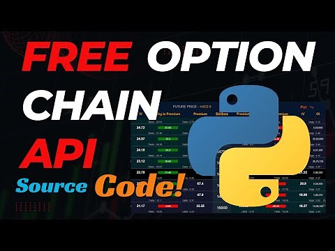 Nifty and Banknifty Free Option chain API just using Python