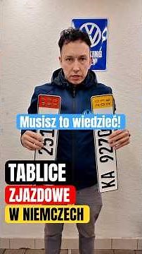 TABLICE ZJAZDOWE W NIEMCZECH na których można jechać do Polski! Nie daj sie wprowadzić w bład!