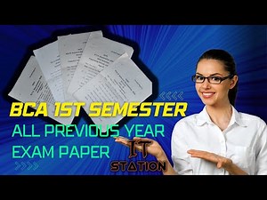 BCA first semester all examination paper 2022 - 2023