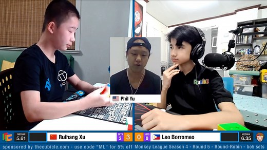 Ruihang vs Leo - Monkey League S4 R5