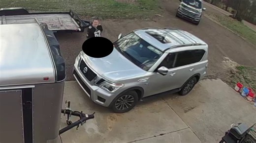 Homeowner speaks out after process server caught on camera urinating on carport