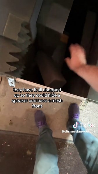 Muppet History in my garage! #muppets #kermit #disneyland #muppetvision3d #disney #fyp #prop #muppet @Disney Parks