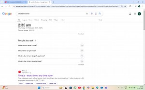 What is the current time?... | Filo