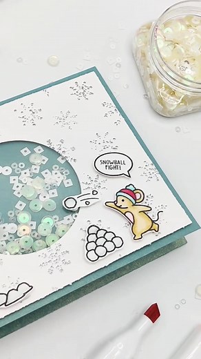 Fun Shaker Card Tutorial | DIY Cardmaking Ideas