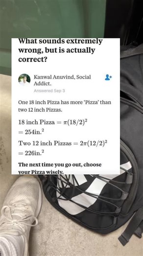 Math Problem Solved: Pizza Dimensions Explained