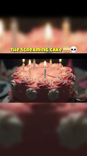 The Screaming Cake 🎂💀 | Horror Food ASMR #CursedFood #HauntedDessert