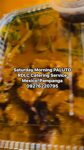 2.9K views · 45 reactions | fiestang fiesta ang handahan sa PALUTO ng RDLC Catering Services! Delivery to San Antonio, Bacolor & Mapdapdap, Mavalacat! | Rex Deleon Calma | Facebook