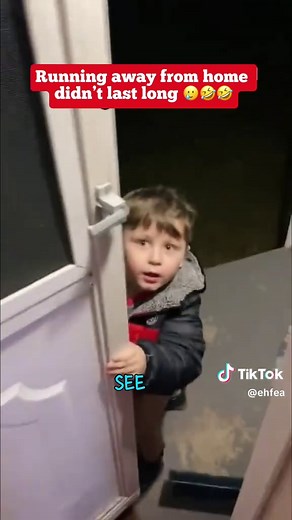 Kids running away these kids running away from home lasted exactly 2 minutes 😂🏃‍♂️ wait for the comeback at the end #kidsrunningaway #funnykids #parentinghumor #toddlerlife #familycomedy