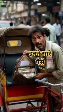 Honest Rickshaw Driver | Heartwarming Short Story #shorts #viral #trending #viralshortvideo