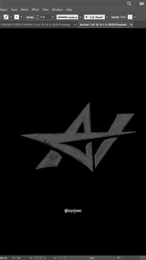 LOGO DESIGN on Instagram: "AN Logo Design If you need a logo, you can DM us. #logodesigner #logobrandingdesign #logomaker #logotype #adobeillustrator"