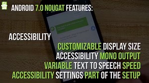 The official list of Android 7.0 Nougat features. Read more: http://goo.gl/pNlkaf | Android Authority