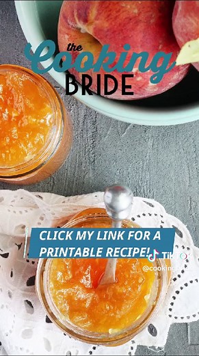 Nothing is more satisfying than homemade peach preserves made from fresh summer peaches. Give this easy, small batch recipe a try and enjoy preserves long after peach season is over. #peachpreserves #peachpreserve #peachjam #homemadepeachjam #homemadejam #jamhomemade #home_made_jam