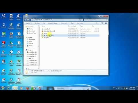 How To Delete Np Data Backup Folder