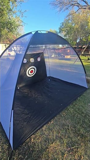 Golf Training Net 10x7 FT – Backyard & Garage Swing Practice Kit Improve swing power, accuracy, and