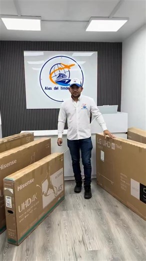 1.5K views · 34 reactions | Aprovechar de enviar tu TV a Venezuela de forma rápida y segura! | Alas del Timón Cargo. Envíos de Chile a Venezuela | Facebook