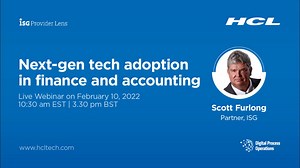 Want to know how digitization is causing a paradigm shift in the finance and accounting ecosystem? Join our key experts in this webinar as they uncover next-gen technologies such as #MachineLearning, #Chatbots, #VirtualAgents, and #NLP, for the F&A industry. https://bit.ly/33Puyzh | HCLTech