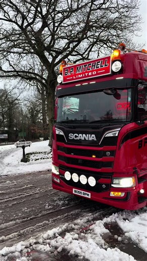 Scania Haulage: Low Loader V8 R770 Performance