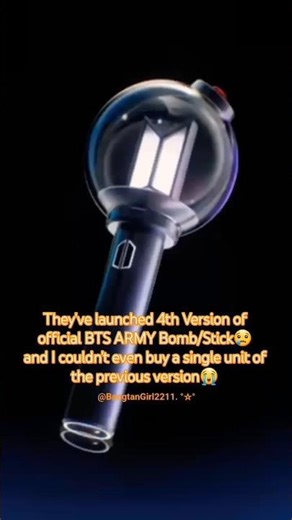4th Version of ARMY Bomb has out now😢and I couldn't even buy a single unit of the previous version😭