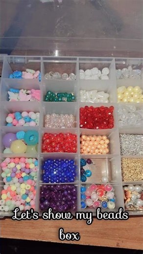 DIY Beads Box ✨ | My Cute Craft Setup