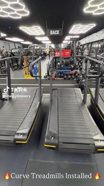 New Curve Treadmills Installed at The Gym Newry