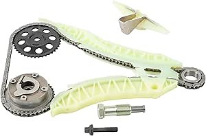 Timing Chain Kit Camshaft VVT Sprocket Replacement for Mini Cooper S R55 R56 R57 R58 R59 Clubman Chili Salt Turbocharged 1.6L L4 DOHC N14B16