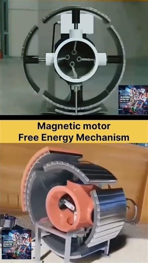 Magnetic Engine Concept | Future of Energy? 🧲#reels